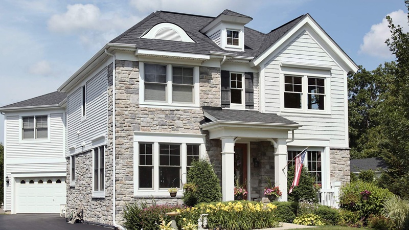 Stone veneer & faux stone siding