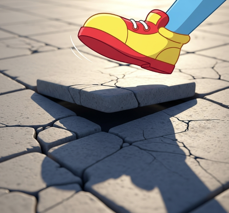 The Sidewalk's Revenge: Is Your Concrete Secretly Trying to Trip You?