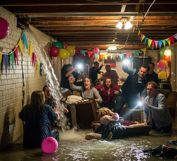 Can't Host Friends If the Basement Floods: Millennial Party Prep 101