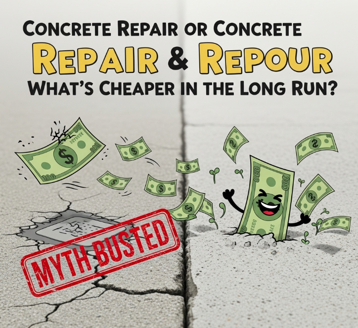 Concrete Repair or Concrete Replacement: What's Cheaper in the Long Run? Le...