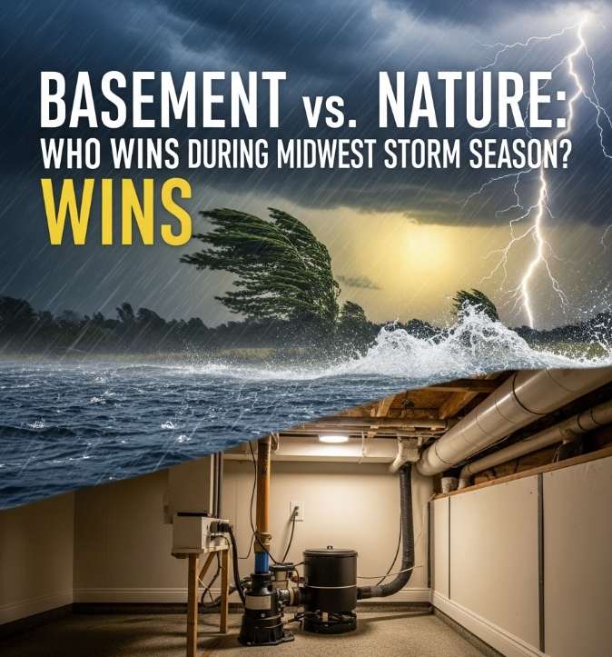 Basement vs. Nature: Who Wins During Midwest Storm Season?