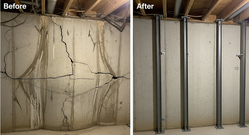From Bowing to Beautiful: The Secret to a Stable Basement Wall