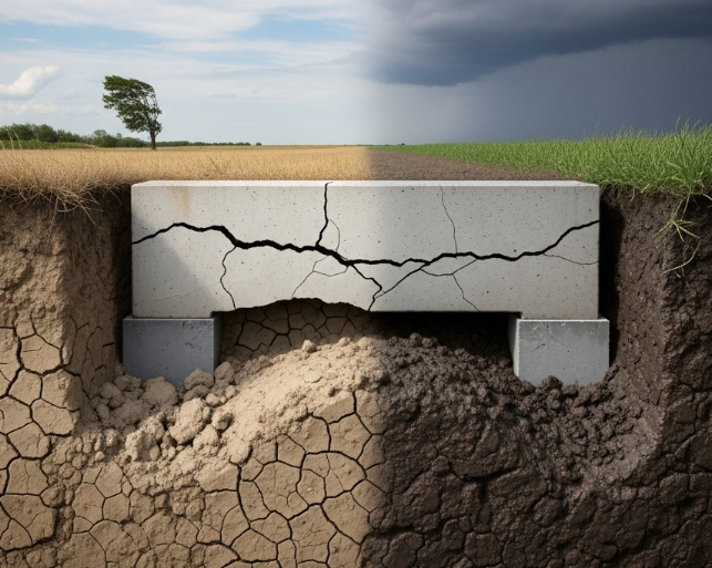 How Soil Shifting in Illinois & Missouri Affects Your Home's Foundation