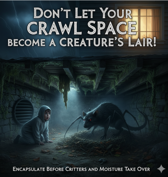 Don't Let Your Crawl Space Become a Creature's Lair!