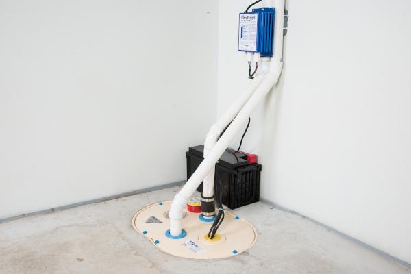 Basement Sump Pump System