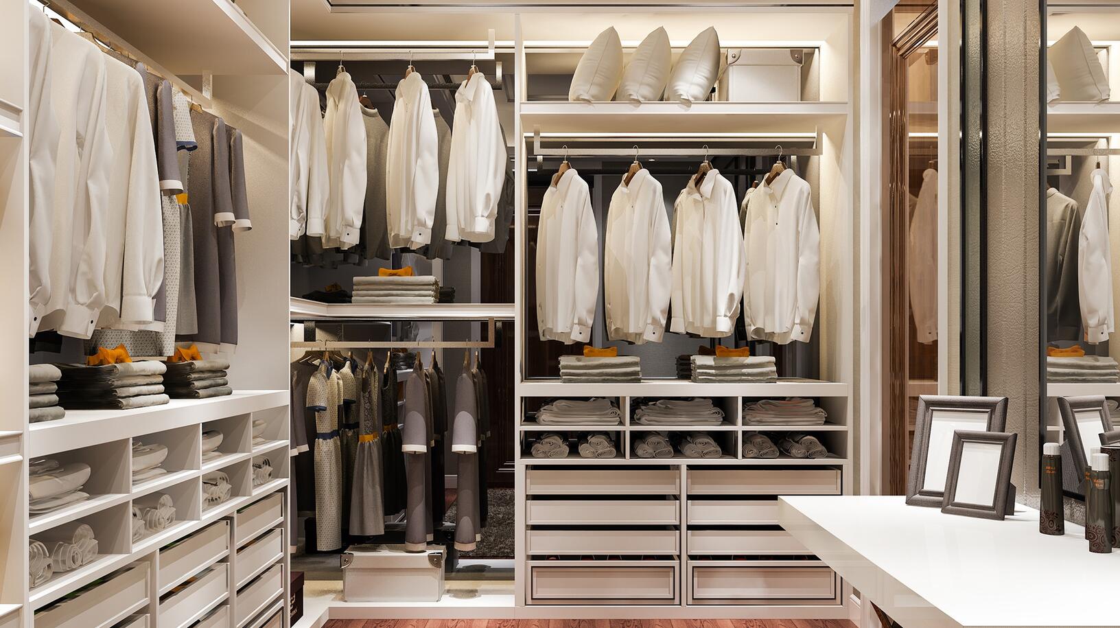 Finished Closet Paradise Closet