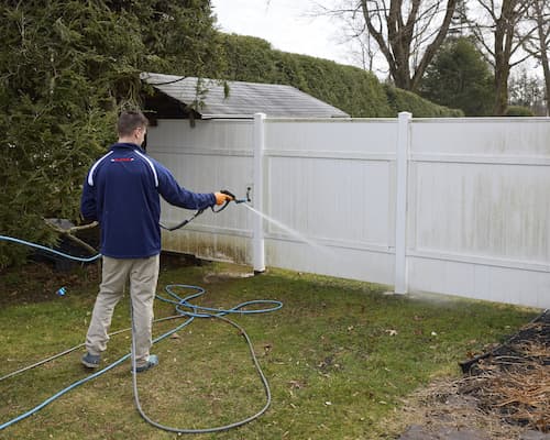 Fence Cleaning in Charlotte