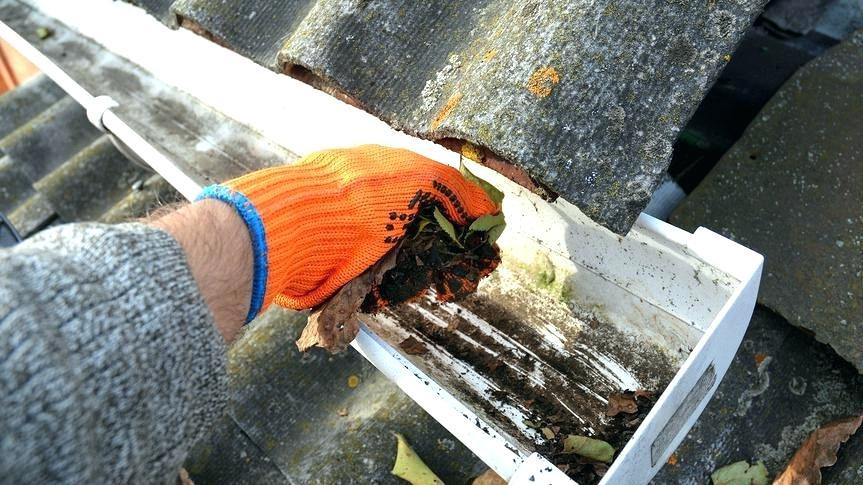 gutter cleaning by thasher