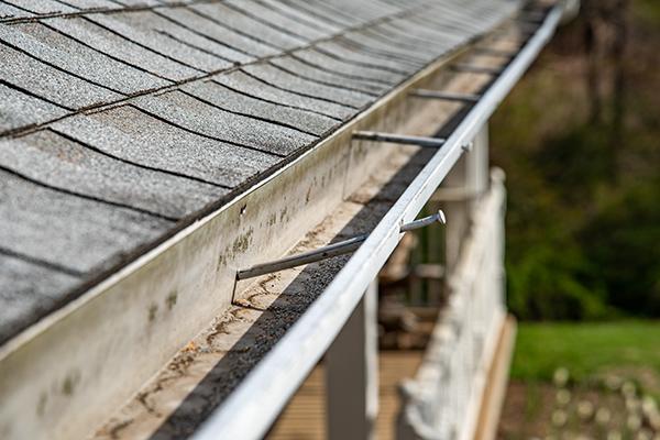 Broken gutters