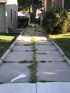 Long Narrow Driveway Repaired with PolyLevel