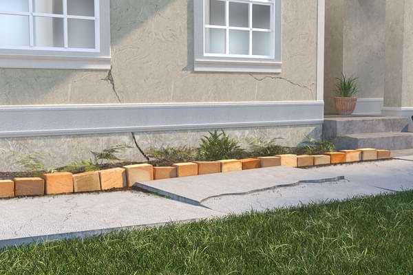 Foundation settlement