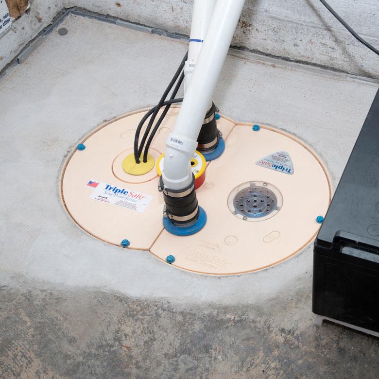 sump pump with battery backup