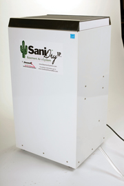 SaniDry™ XP upright dehumidifier