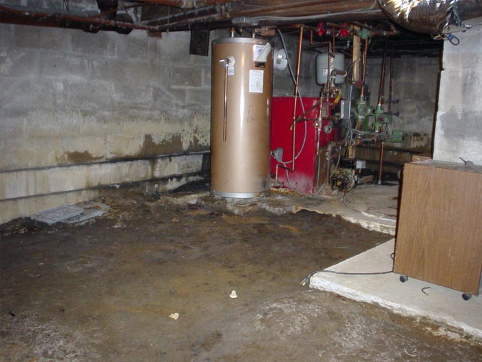 Concrete Basement Flooring And Repair In Bangor Portland Rochester Me Maine Wet Leaky Basement Waterproofing In Maine [ 525 x 700 Pixel ]