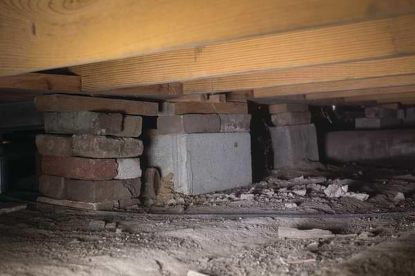 Denver, Colorado Damaged Crawl Space