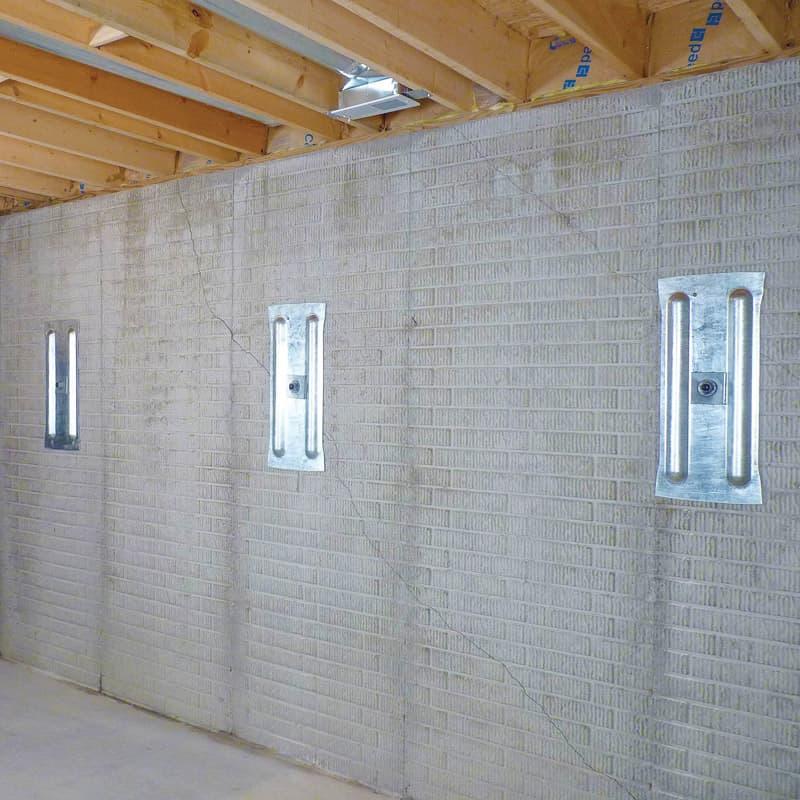 foundation repair wall anchors