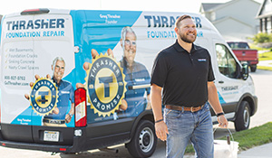 Thrasher van