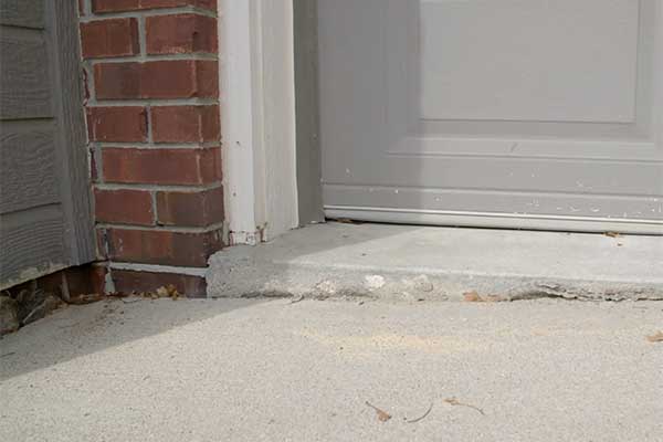 Sagging steps