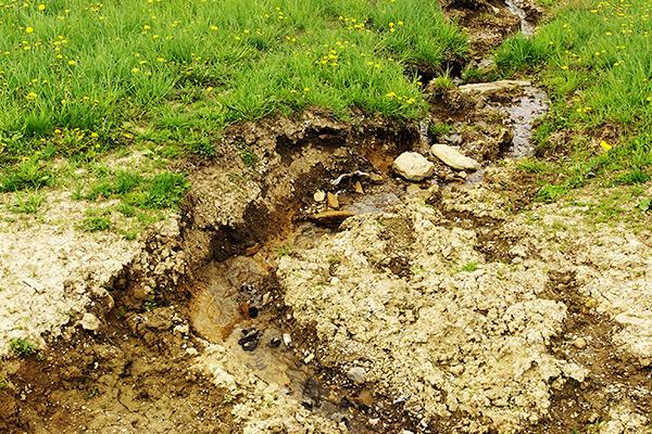  Water can erode the soil surrounding your home's foundation