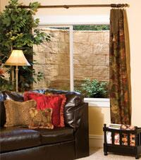 basement window and window well in Lockport