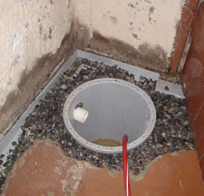 Sump Pump Installation in a Madison basement