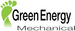 green energy mechanical logo