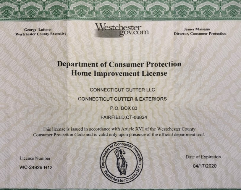 Department of Consumer Protection - Home Improvement License Department of Consumer Protection - Home Improvement License