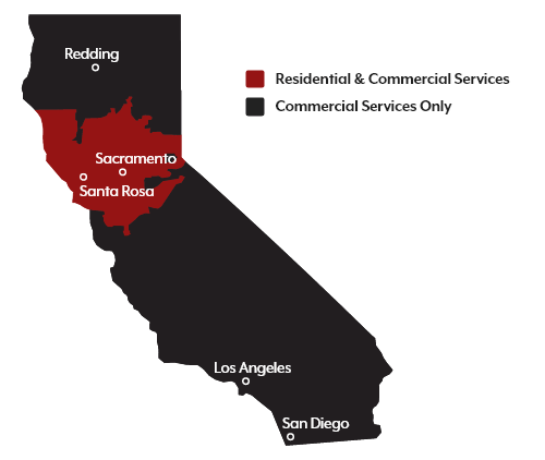 services area map