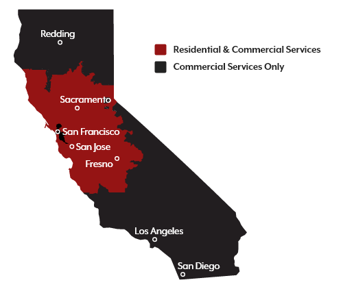 services area map