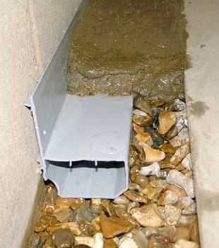 Basement drain system