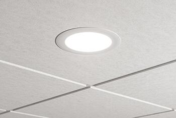 Ceiling Tiles Installed