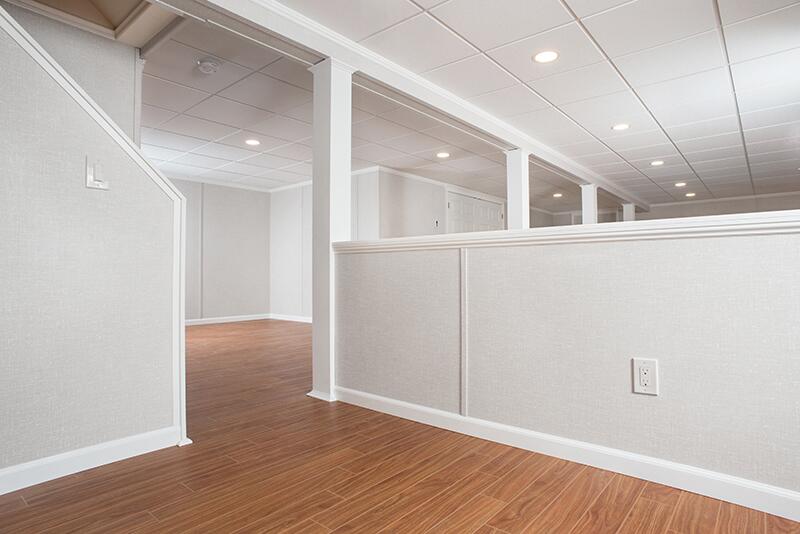 EverLast&trade; Basement Wall Restoration Installed