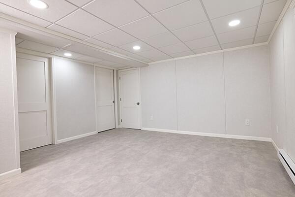 After Finishing Drywall