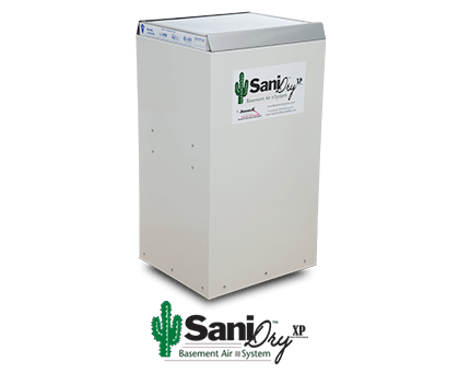 SaniDry XP™ Basement Dehumidifier & Air Filtration System