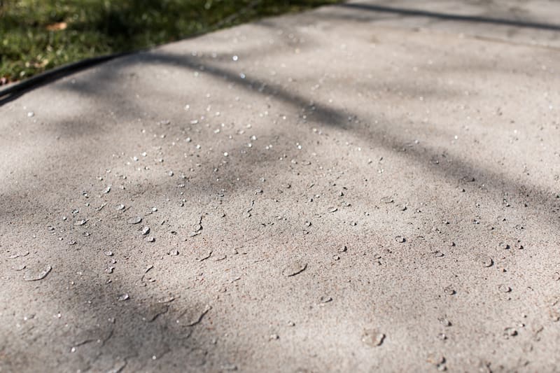 Moisture protection with SealantPro concrete sealing