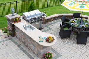 Outdoor Kitchen Grill