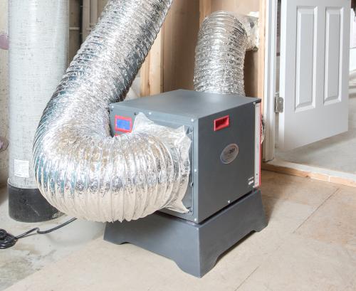 Basement Dehumidifier Installation in Waterford, MI