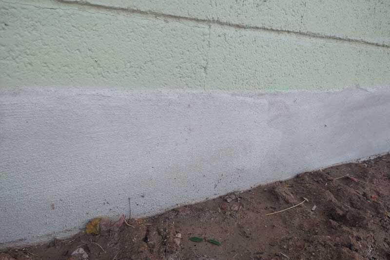 stem wall after