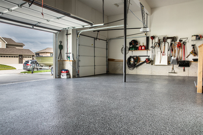 Columbia, SC garage transformation by Hello Garage of South Carolina.