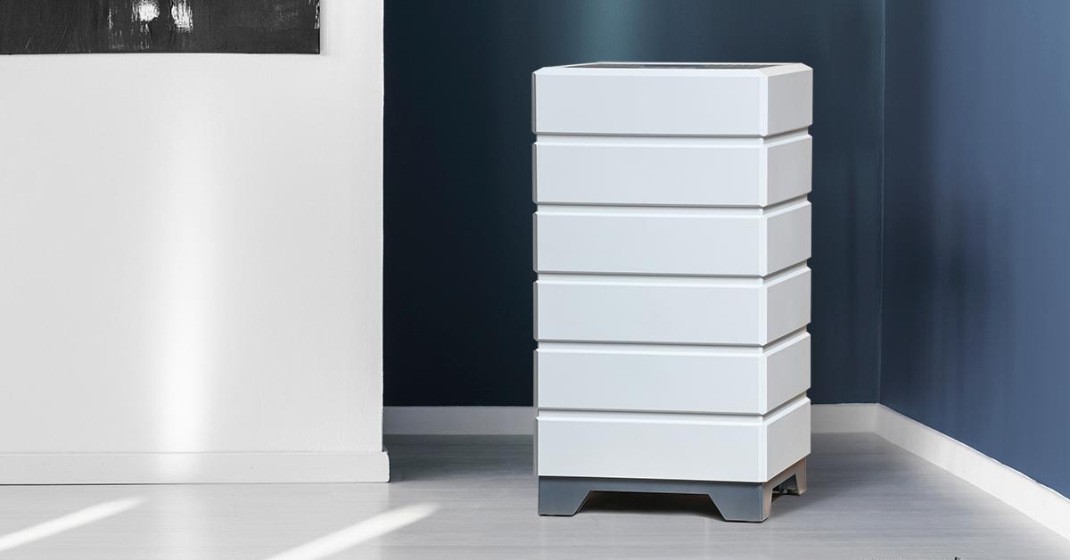 Aspen Air Purifier Aspen Air Purifier in a West Hartford home