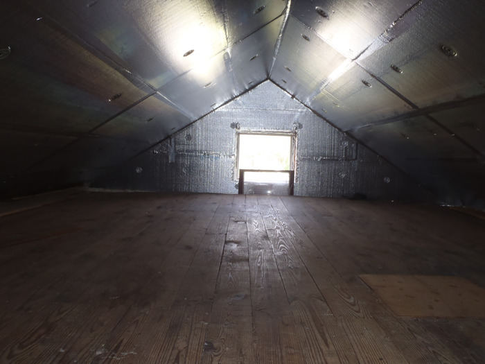 Attic Insulation in Georgetown, Delaware with SuperAttic insulation System.