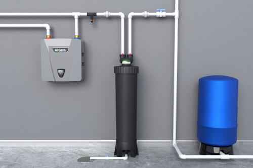 Hague's ClearHome™ Cartridge Filter Housing Installed