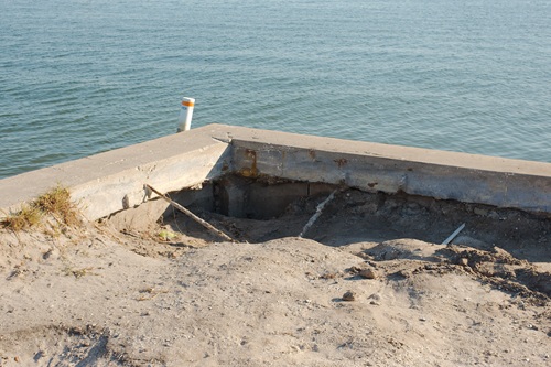 Damaged Seawall Repair