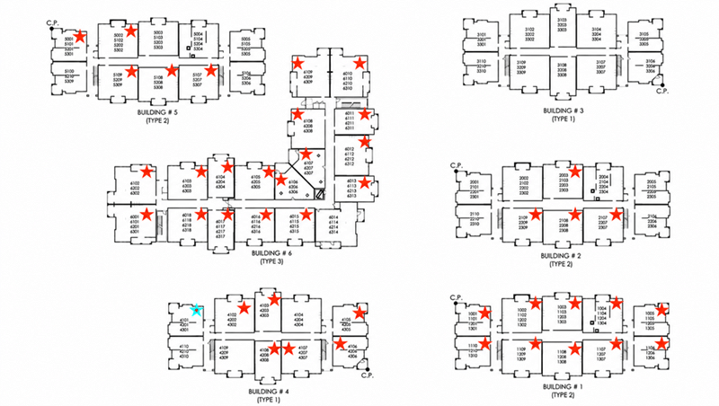 Blueprint View of Radon Mitigation Plan