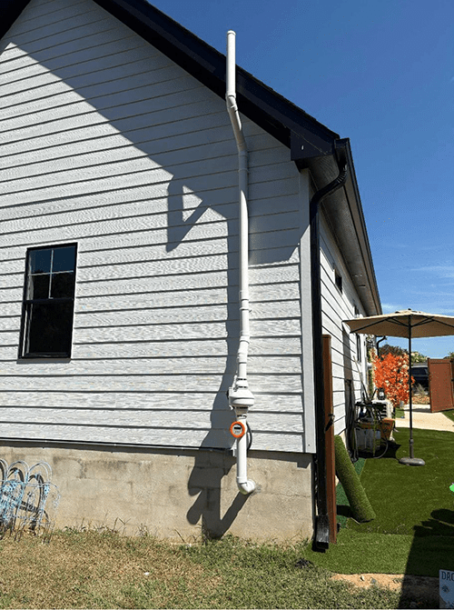 Radon Fan Installation in Raleigh home