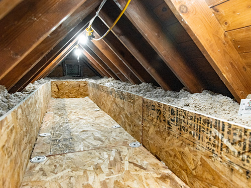 cellulose attic insulation