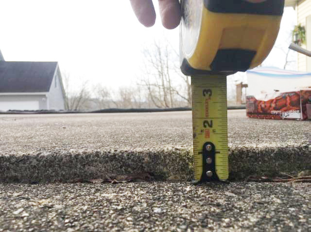 Sunken Concrete in Greater Chicago & Northwest Indiana