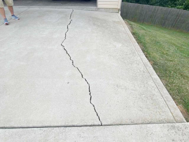 Cracked Concrete in Greater Chicago & Northwest Indiana