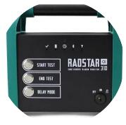 Radon testing device