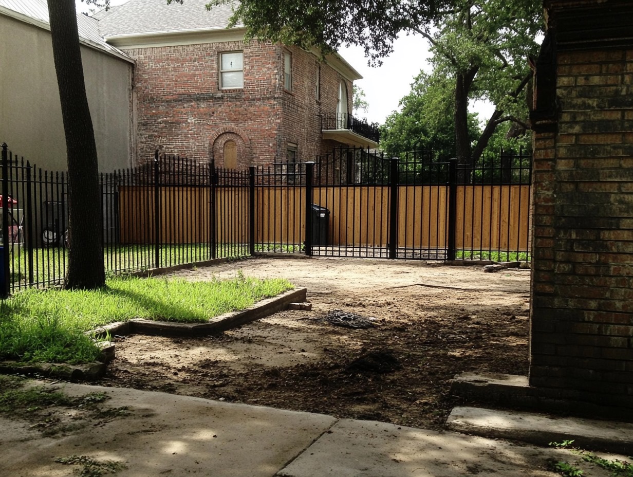 Aluminum Fence Installation in New Orleans, LA